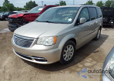 2013 Chrysler Town & Country Touring из США, поврежденный, VIN 2C4RC1BG3DR778321